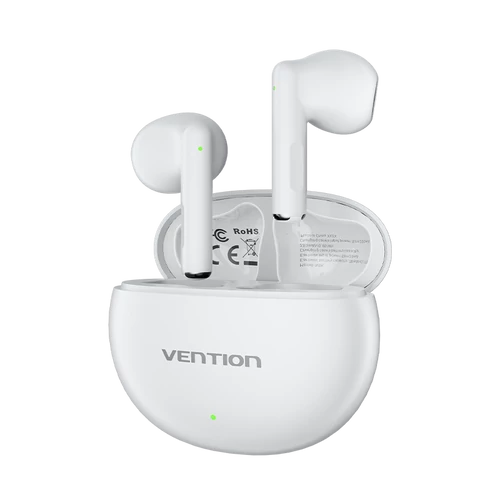 FÜLHALLGATÓ E06 (Elf earbuds,fehér, TWS), Vention