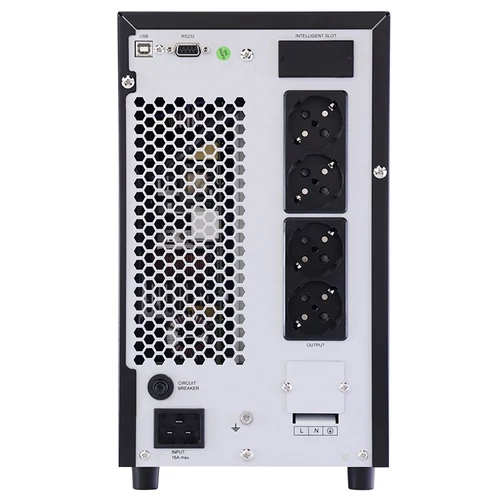 NJOY Szünetmentes 3000VA - Aten Pro 3000 (4 Schuko, USB/RS-232, On-line, szinuszhullám, generátor támogatás, Eco mód)