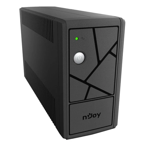 NJOY Szünetmentes 600VA - Keen 600 USB (2 Schuko, line-interaktív, USB menedzsment, RJ11/45 vonalvédelem, fekete)