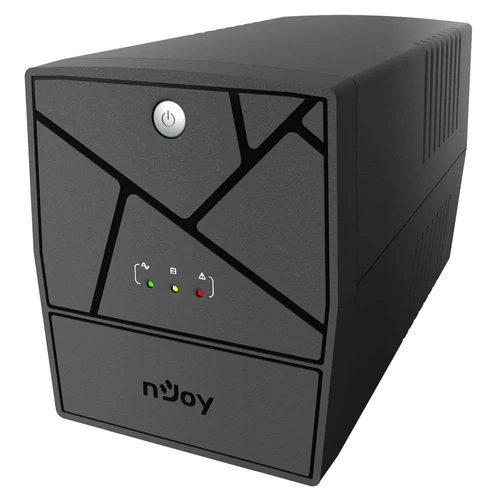 NJOY Szünetmentes 1000VA - Keen 1000 USB (4 Schuko, line-interaktív, USB menedzsment, RJ11/45 vonalvédelem, fekete)