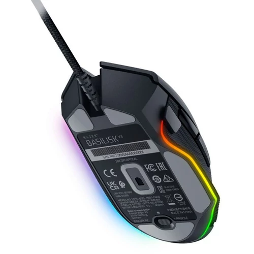 Razer Basilisk V3 26000dpi optikai gamer egér