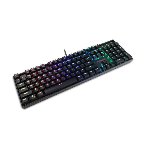 Redragon Mitra RGB Backlit Mechanical Keyboard Blue Switches Black HU