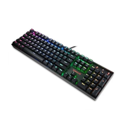 Redragon Mitra RGB Backlit Mechanical Keyboard Blue Switches Black HU