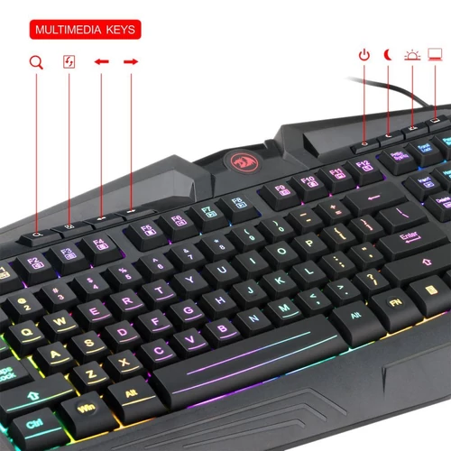 Redragon S101-BA Gaming Combo 4 in 1 Black/Red HU