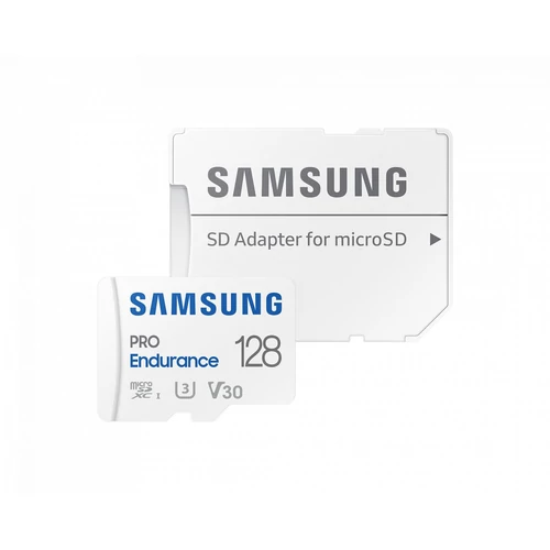 Samsung 128GB microSDXC Class10 U3 V30 PRO Endurance + adapterrel