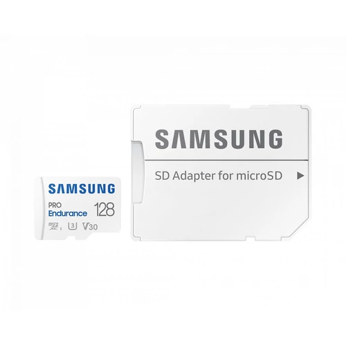 Samsung 128GB microSDXC Class10 U3 V30 PRO Endurance + adapterrel