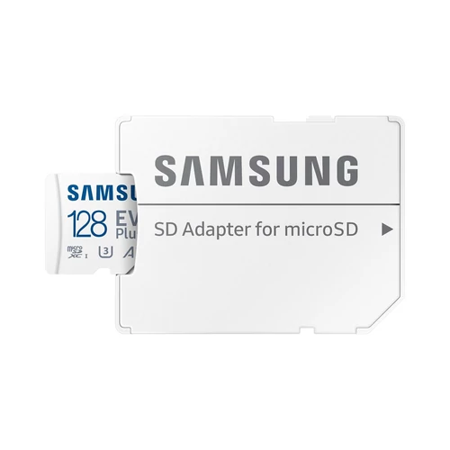 Samsung 128GB SD micro EVO Plus (SDXC Class10 UHS-I) (MB-MC128SA/EU) memóriakártya adapterrel