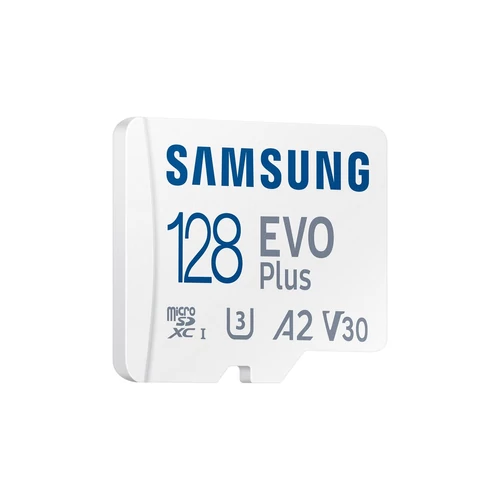 Samsung 128GB SD micro EVO Plus (SDXC Class10 UHS-I) (MB-MC128SA/EU) memóriakártya adapterrel