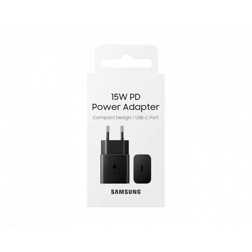 Samsung EP-T1510NBEGEU 15W Type-C fekete hálózati töltő