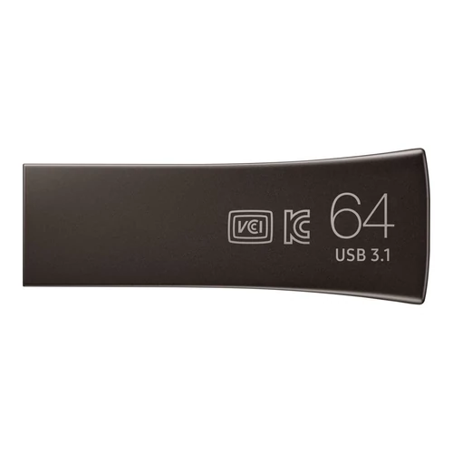 Samsung Bar Plus USB3.1 64GB titánszürke pendrive