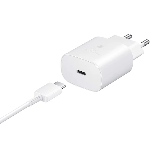 Samsung EP-TA800XWEG 25W USB Type-C fehér hálózati töltő