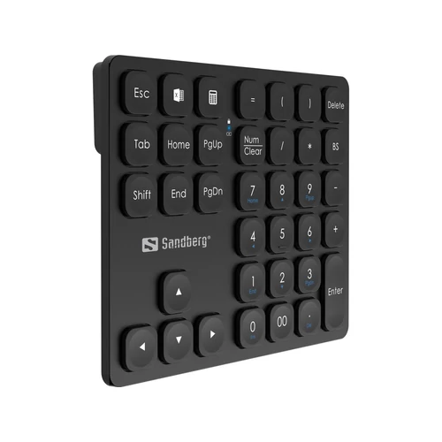 Sandberg Wireless Numeric Keypad Pro Black
