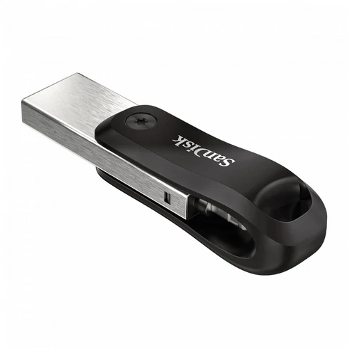 Sandisk 128GB USB3.0/Apple Lightning iXPAND GO Fekete-Ezüst (183588) pendrive