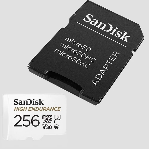 Sandisk 256GB SD micro (SDXC Class 10 UHS-I U3) High Endurance memória kártya
