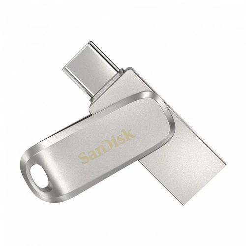 Sandisk 64GB USB3.1/Type-C Dual Drive Luxe Ezüst (186463) pendrive