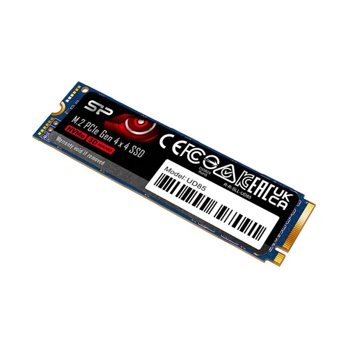Silicon Power SSD - 500GB UD85 (r:3600MB/s; w:2400 MB/s, NVMe 1.4 támogatás, M.2 PCIe Gen 4x4)