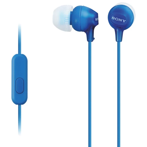 Sony MDREX15APLI.CE7 mikrofonos kék fülhallgató