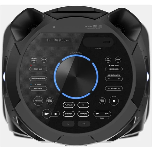 Sony MHC-V73D Bluetooth fekete party hangszóró