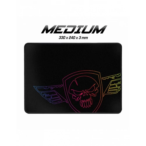 Spirit of Gamer Darkskull M fekete gamer egérpad