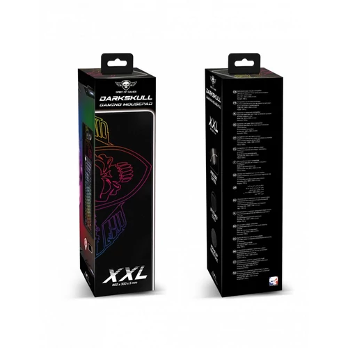Spirit of Gamer Darkskull Ultra King Size fekete gamer egérpad