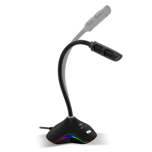 Spirit of Gamer EKO 300 RGB fekete USB mikrofon