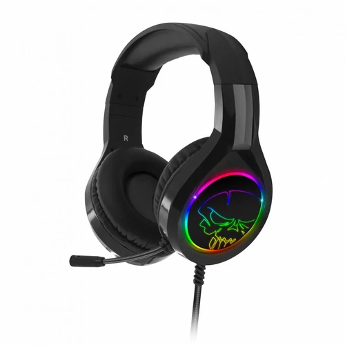 Spirit of Gamer PRO-H8 RGB fekete vezetékes gamer headset