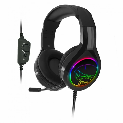 Spirit of Gamer PRO-H8 RGB fekete vezetékes gamer headset