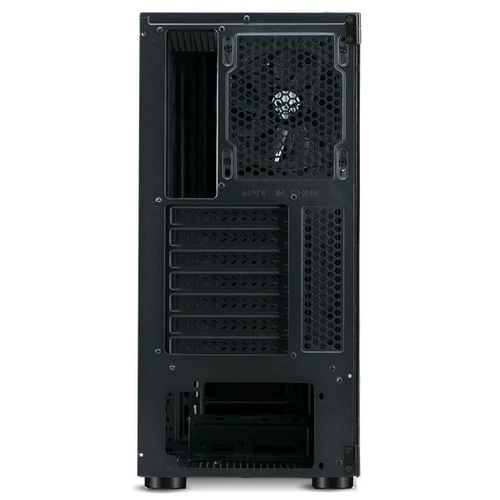 Spirit of Gamer GHOST ONE RGB fekete ablakos táp nélküli mATX ház