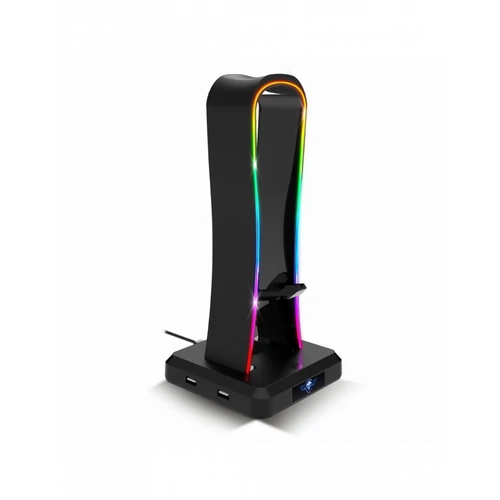 Spirit of Gamer SENTINEL RGB USB fejhallgató állvány