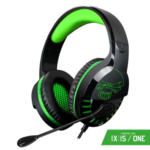 Spirit of Gamer PRO-H3 Xbox One/Series X/S zöld gamer headset