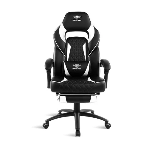 Spirit Of Gamer Mustang Gaming Chair Black/White