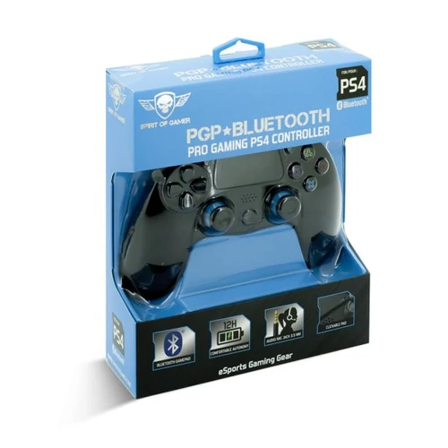 Spirit of Gamer XGP PS4/PS3 fekete-kék Bluetooth vezeték nélküli kontroller