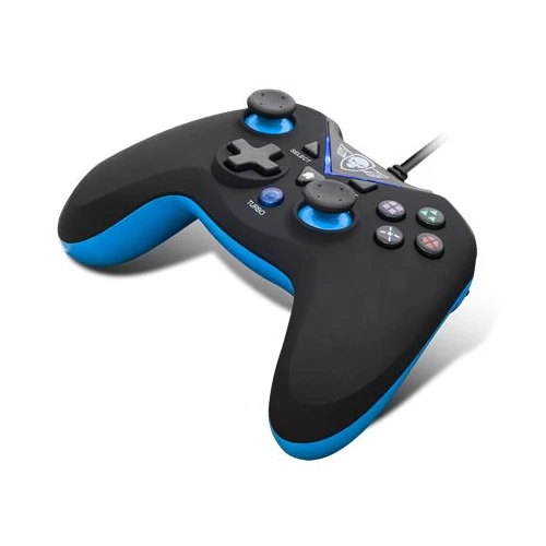 Spirit of Gamer XGP WIRED fekete-kék PC/PS3 vezetékes kontroller