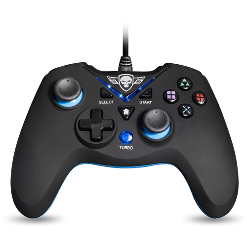 Spirit of Gamer XGP WIRED fekete-kék PC/PS3 vezetékes kontroller