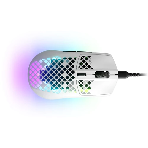 SteelSeries Aerox 3 (2022) Snow fehér optikai gamer egér