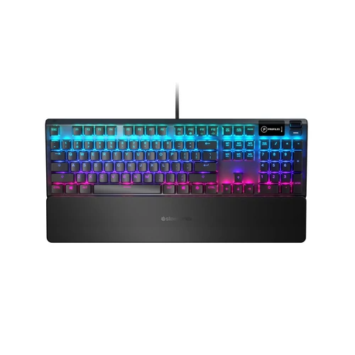 SteelSeries Apex 3 UK fekete gamer billentyűzet