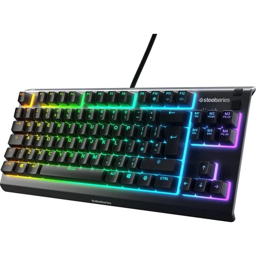 SteelSeries Apex 3 TKL UK fekete gamer billentyűzet