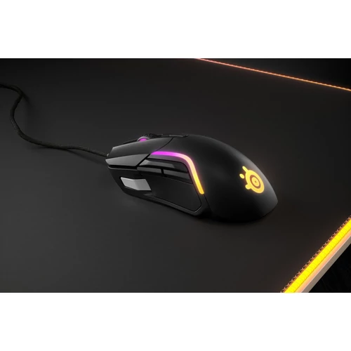 SteelSeries Rival 5 fekete optikai gamer egér