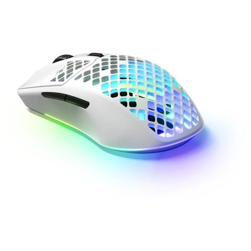 SteelSeries Aerox 3 (2022) Snow wireless fehér optikai gamer egér