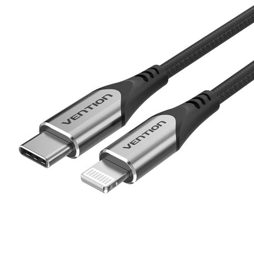 KÁBEL USB-C 2.0/M -> Lightning 2m,Vention