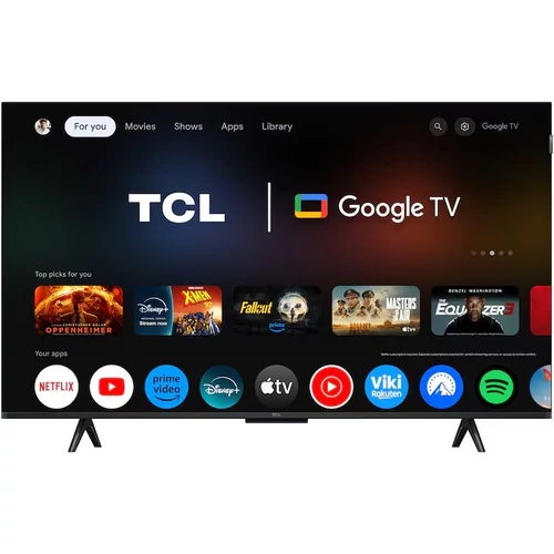 TCL 43P7K LED Televízió 109cm 4K QLED HDR Google TV