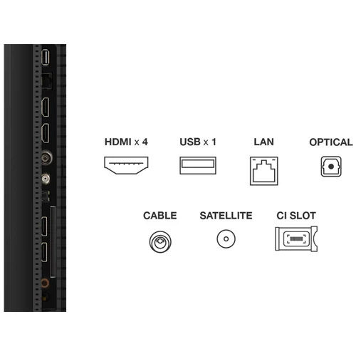 TCL 50C6K LED Televízió 127cm 4K QD-MiniLED HDR Google TV