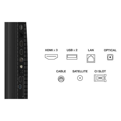TCL 55P7K LED Televízió 139cm 4K QLED HDR Google TV
