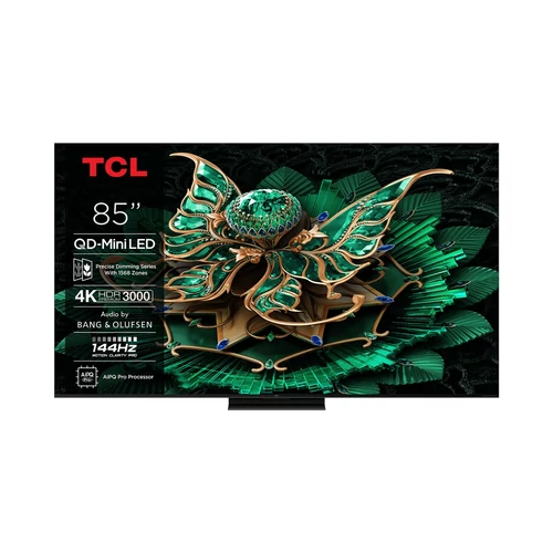TCL 85C7K LED Televízió 215cm 4K QD-MiniLED HDR Google TV