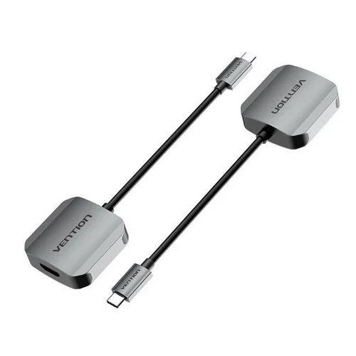 KONVERTER USB-C -> VGA, 0,15m átalakító, Vention