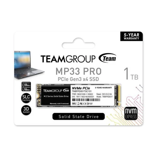 TeamGroup 1TB M.2 2280 NVMe MP33 Pro