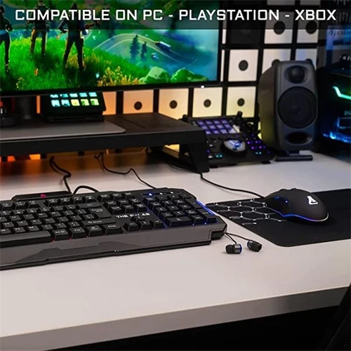 The G-Lab Gaming kit - 4 in 1 COMBO HELIUM HU (KEYZ 120 billentyűzet, KULT HELIUM egér, INT 100 fülhallgató (magyar))