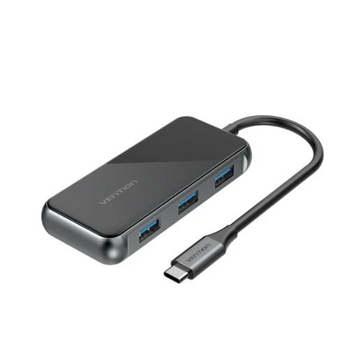DOKKOLÓ USB-C -> HDMI/USB3.0*3/PD, Vention