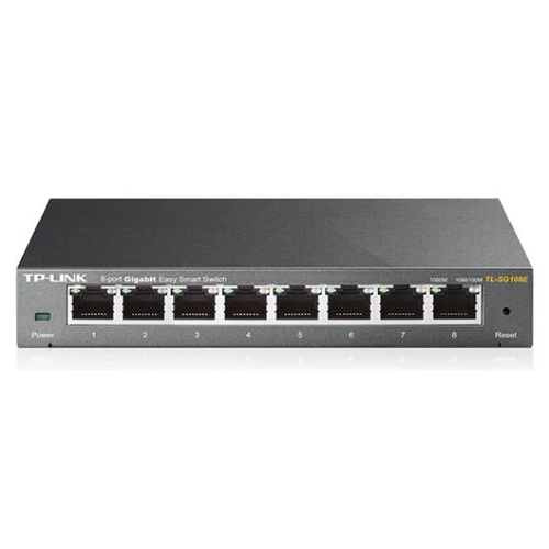 SWITCH TL-SG108E 8-Port Gigabit Easy Smart, TP-LINK