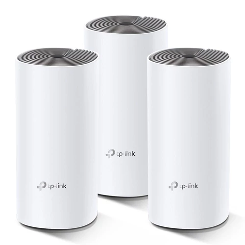 TP-Link DECO E4 AC1200 Whole-home Mesh Dual Band 802.11ac vezeték nélküli rendszer (3db-os)